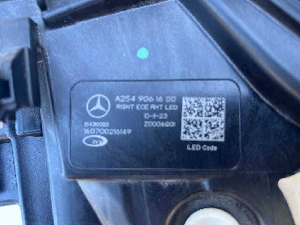 Frontscheinwerfer Mercedes-Benz Glc A2549061600 LED Rechts Headlight SCH2301598174nu