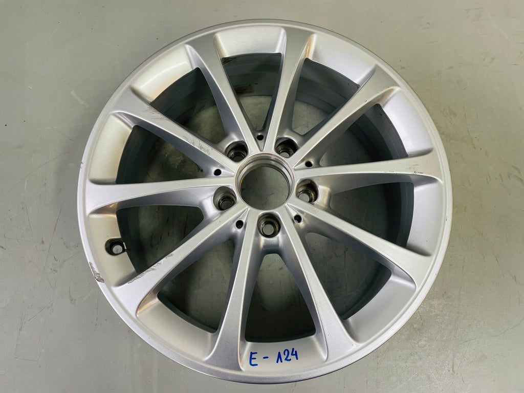 1x Alufelge 17 Zoll 6.5" 5x112 44ET Glanz Silber A1774010300 Mercedes-Benz W177