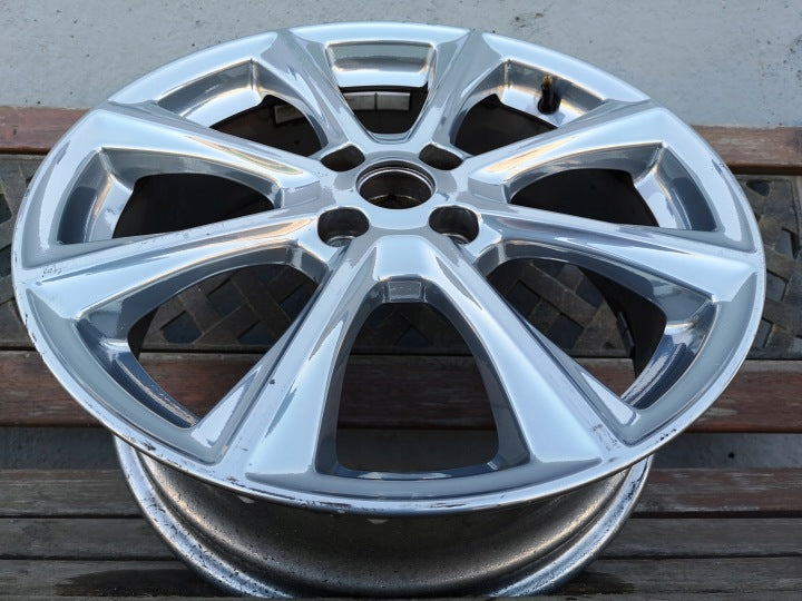 1x Alufelge 18 Zoll 7.0" 4x108 47 5ET Glanz H1BC-1007-E1 Ford Fiesta Rim Wheel FEL2424575703oo
