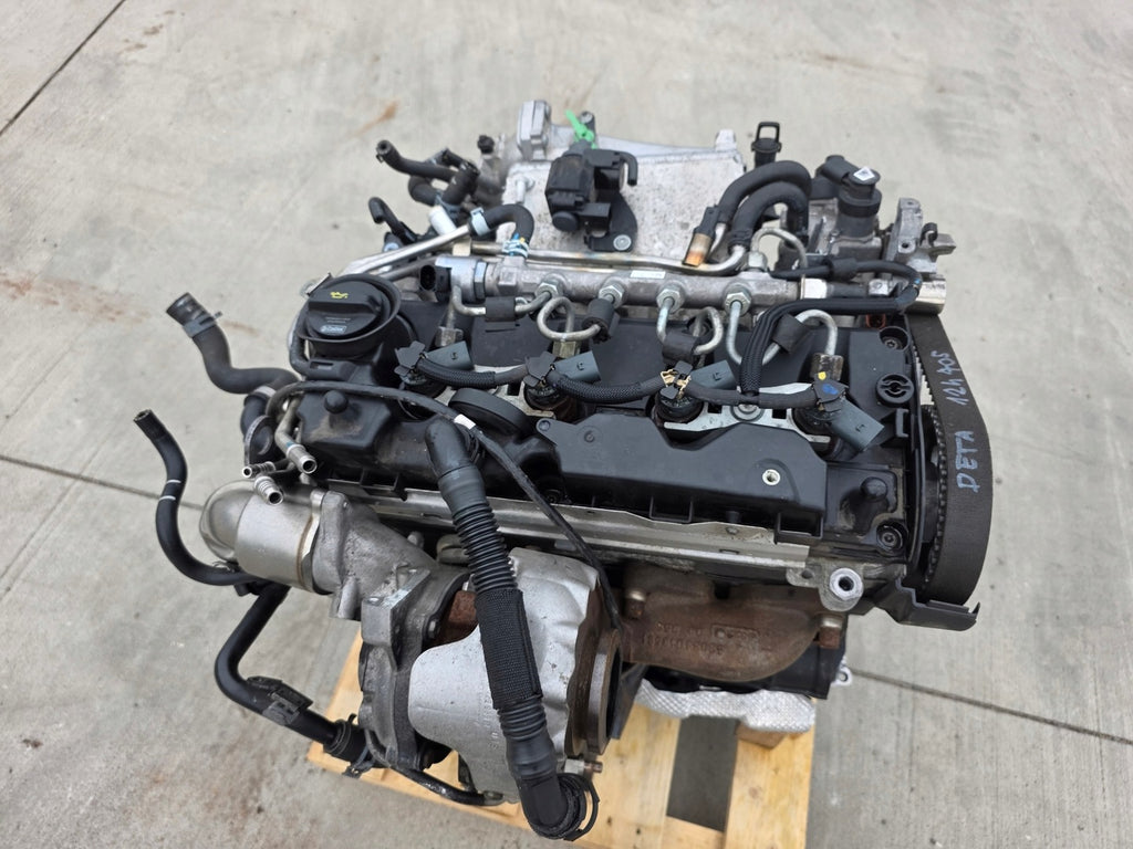 Motor Audi A4 B9 DETA 2.0 TDI 190PS 140kW 124TKm Diesel Engine Komplett
