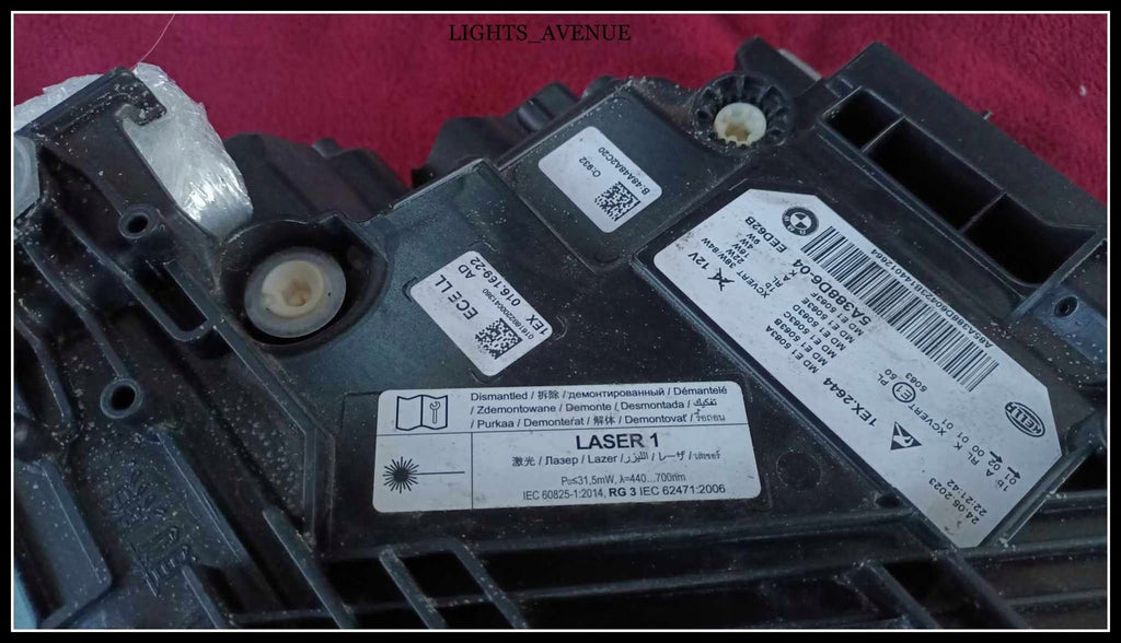 Frontscheinwerfer BMW 5 G31 G30 5A388D6-04 Laser Rechts Scheinwerfer Headlight