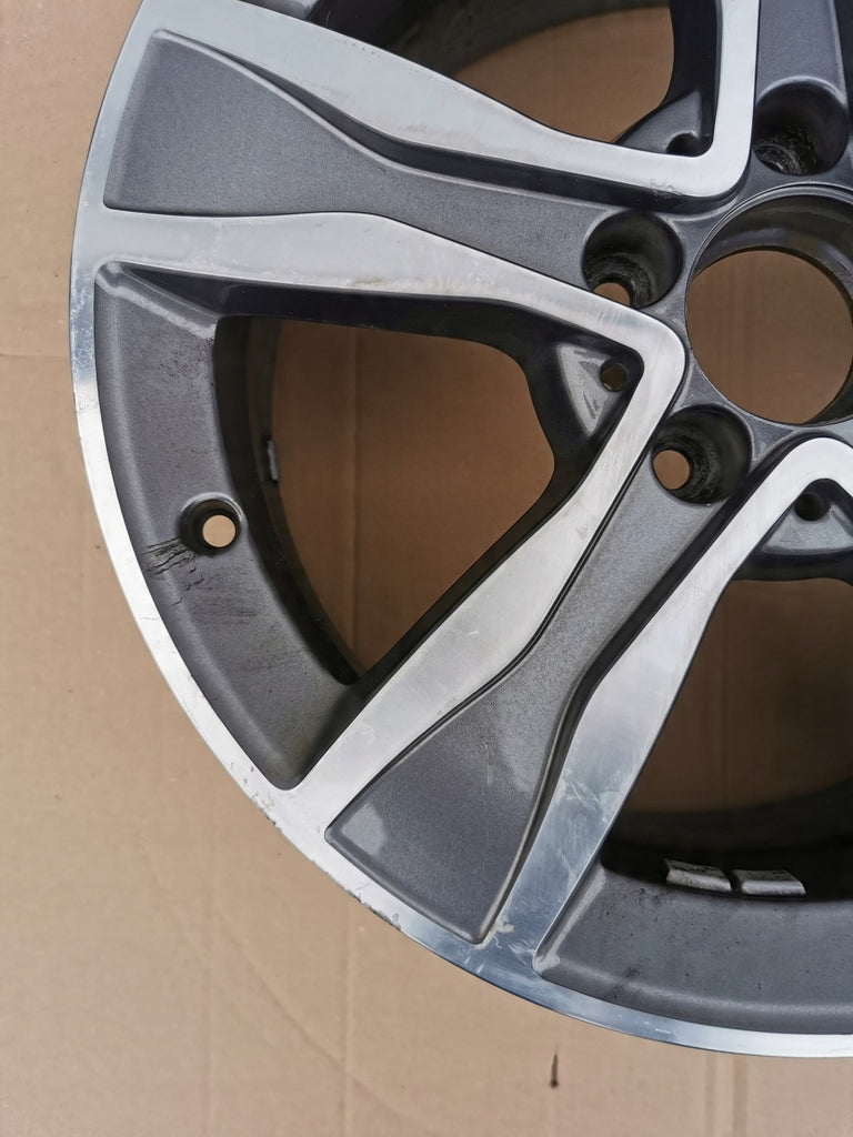 1x Alufelge 17 Zoll 7.0" 5x112 48 5ET A2054010800 Mercedes-Benz W205 Rim Wheel