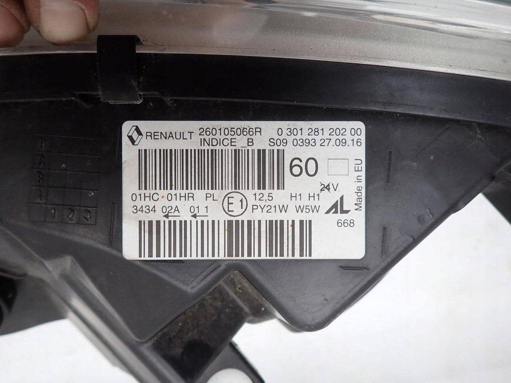 Frontscheinwerfer Renault Captur I 260105066R Rechts Scheinwerfer Headlight SCH5816657388wi