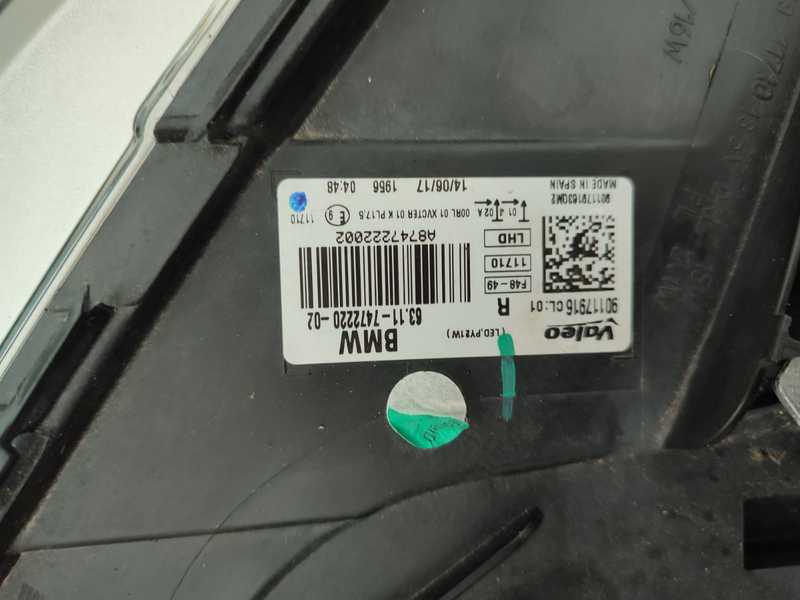 Frontscheinwerfer BMW X1 F48 7472220 7472220-02 Full LED Rechts Headlight SCH4582427084ab