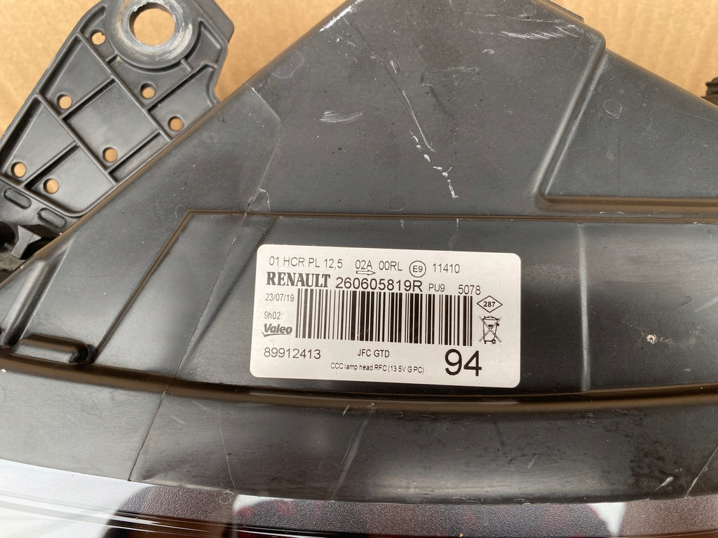Frontscheinwerfer Renault Espace 260605819R LED Links Scheinwerfer Headlight SCH9607720475xv