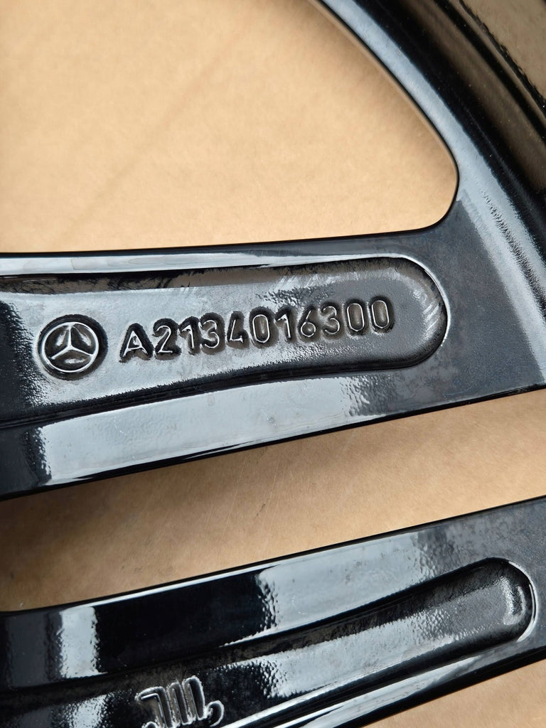1x Alufelge 18 Zoll 8.0" 5x112 43ET Glanz Schwarz A2134016300 Mercedes-Benz W213 FEL6792937814gy