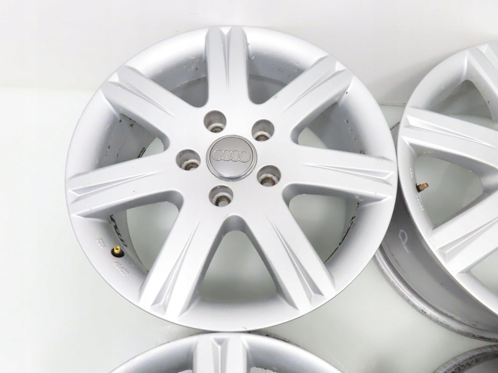 4x Alufelge 18 Zoll 7.5" 5x130 53ET Silber 4L0071498666 Audi Q7 Rim Wheel FEL1633478044yp