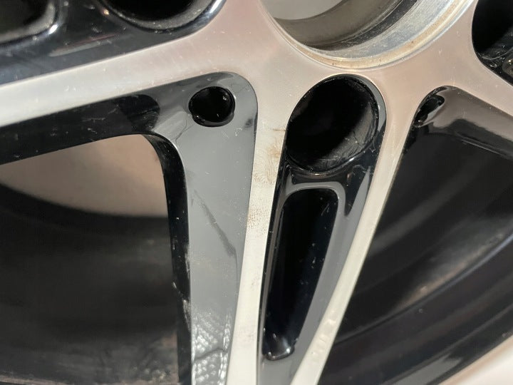 1x Alufelge 18 Zoll 7.5" 5x112 49ET Glanz Schwarz A1774010700 Mercedes-Benz W177 FEL1143866795dy