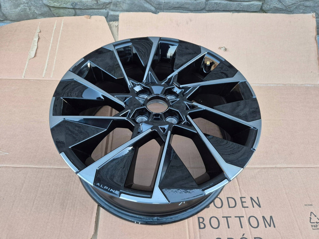1x Alufelge 17 Zoll 7.0" 4x100 37ET 403000990R- Alpine I Clio V Rim Wheel FEL2217714995tl