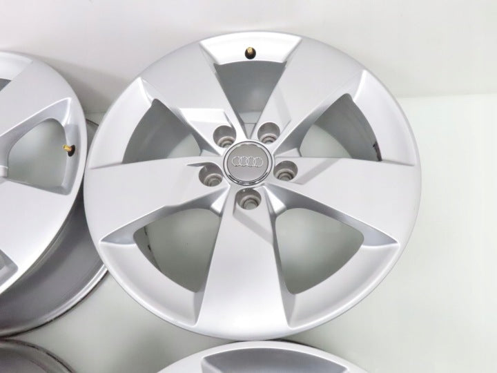 4x Alufelge 17 Zoll 7.0" 5x112 47ET Glanz Silber 8S0601025J Audi Tt Rim Wheel FEL9258570011jd