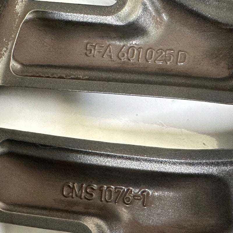 1x Alufelge 18 Zoll 7.5" 5x112 46ET Glanz Graphit 5FA601025 Mg Leon Rim Wheel