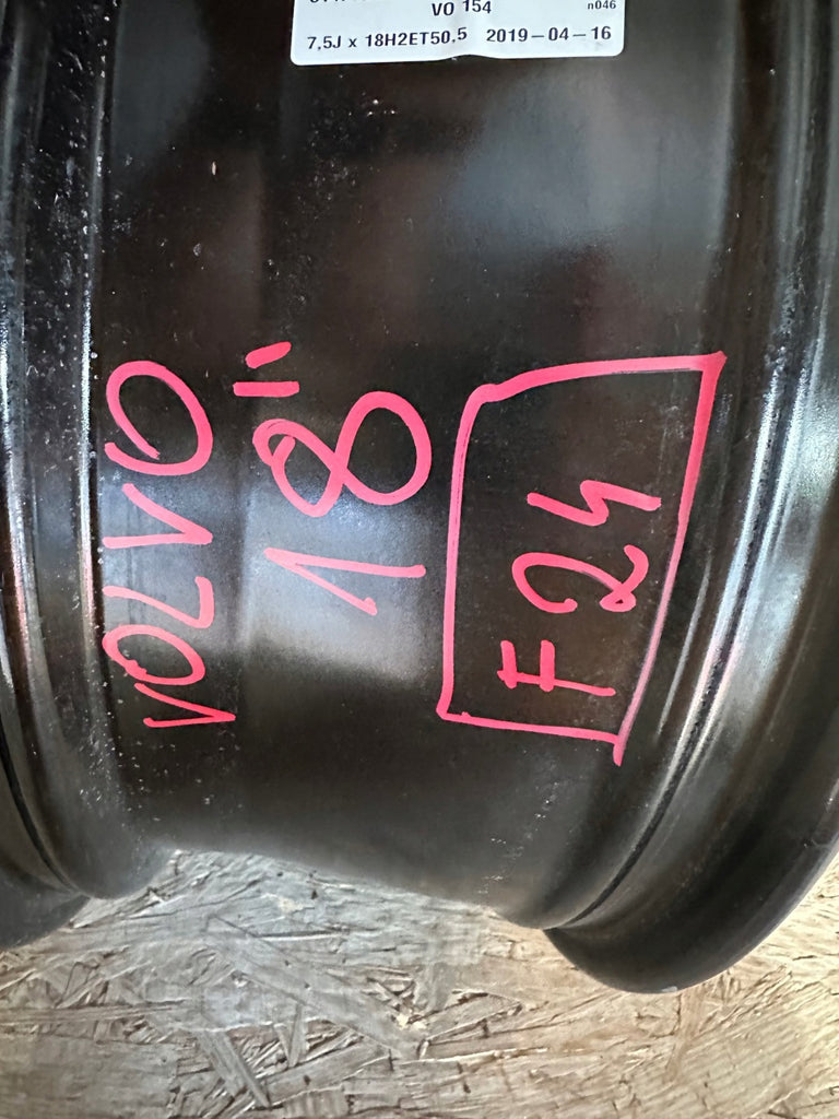 1x Alufelge 18 Zoll 7.5" 5x112 50 5ET 31471552 Volvo Xc60 Xc40 Rim Wheel FEL6334443501fz