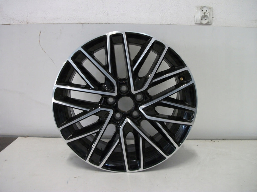 1x Alufelge 17 Zoll 7.0" 5x100 51ET Glanz Schwarz 6F0071497A Seat Ibiza