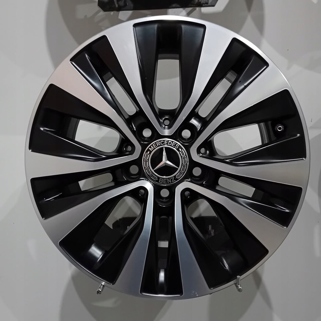 4x Alufelge 16 Zoll 6.5" 5x112 44ET Matt Schwarz A1774010000 Mercedes-Benz W177 FEL6404807089ue