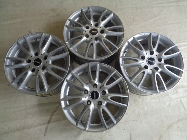 4x Alufelge 16 Zoll 6.5" 5x120 46ET BMW 4 Mini Rim Wheel FEL5410142204qm