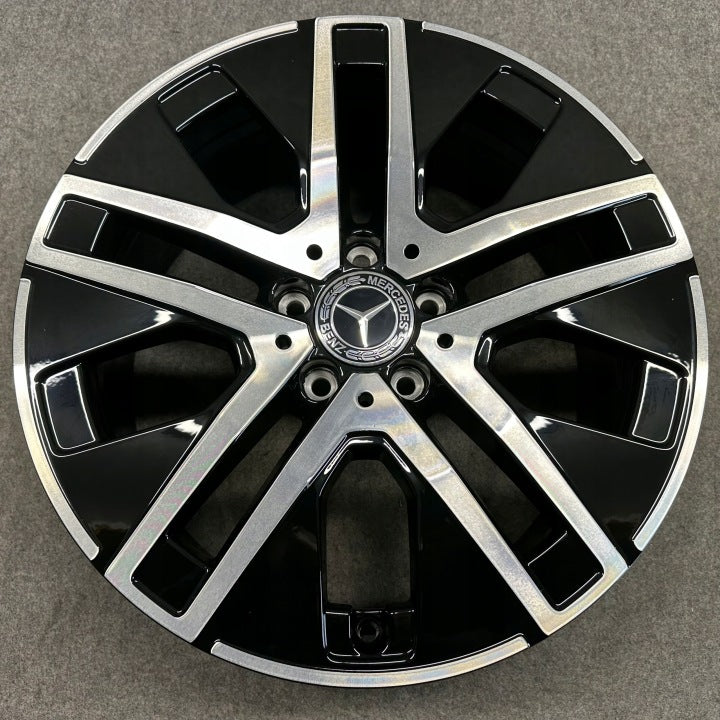 4x Alufelge 18 Zoll 7.5" 5x112 53ET Glanz Schwarz A2474012700 Mercedes-Benz Gla FEL2683057306tj