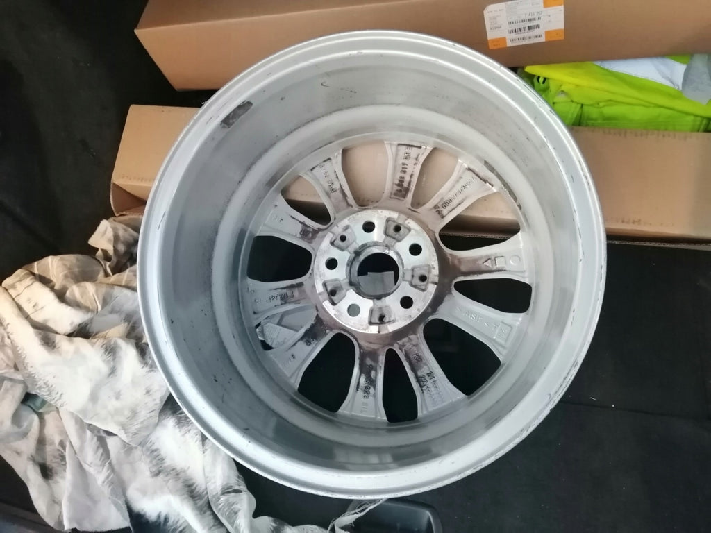 1x Alufelge 17 Zoll 7.5" 5x112 30ET Glanz Silber 6883517 BMW Rim Wheel FEL5324623546ed