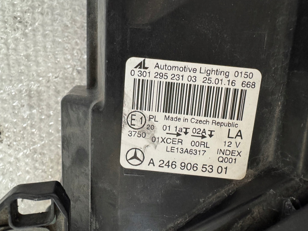 Frontscheinwerfer Mercedes-Benz W246 A2469065301 Links Scheinwerfer Headlight SCH7940140541ss