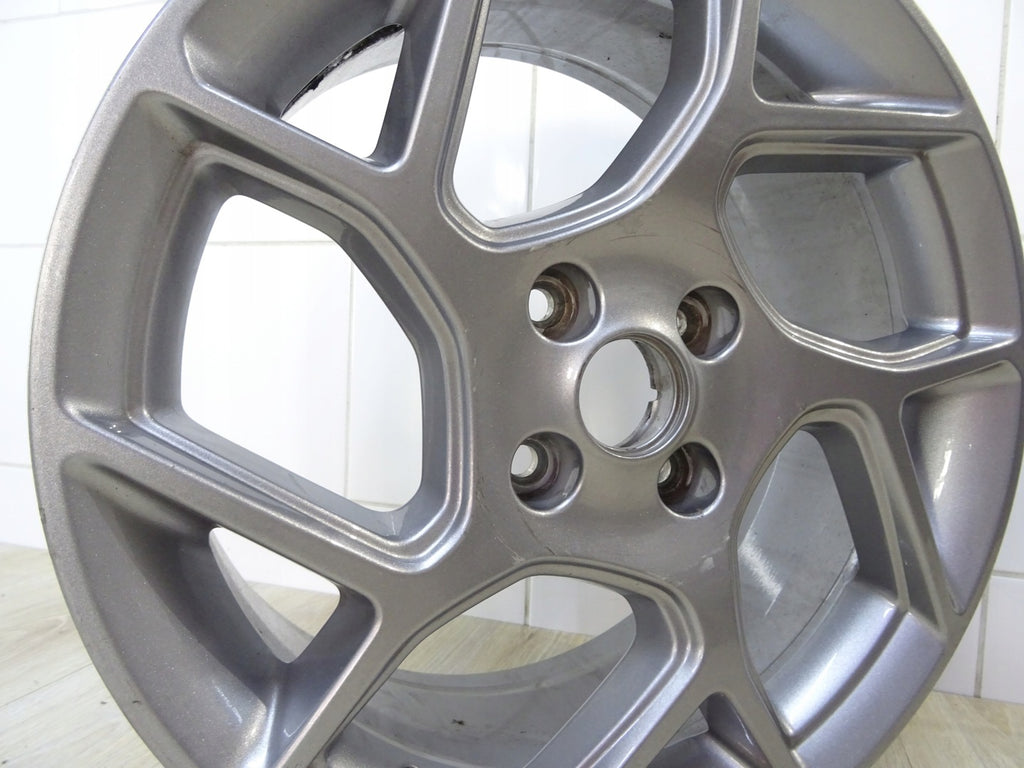 1x Alufelge 17 Zoll 7.5" 4x108 42 5ET Glanz Silber K1BJ-A1A Ford Fiesta