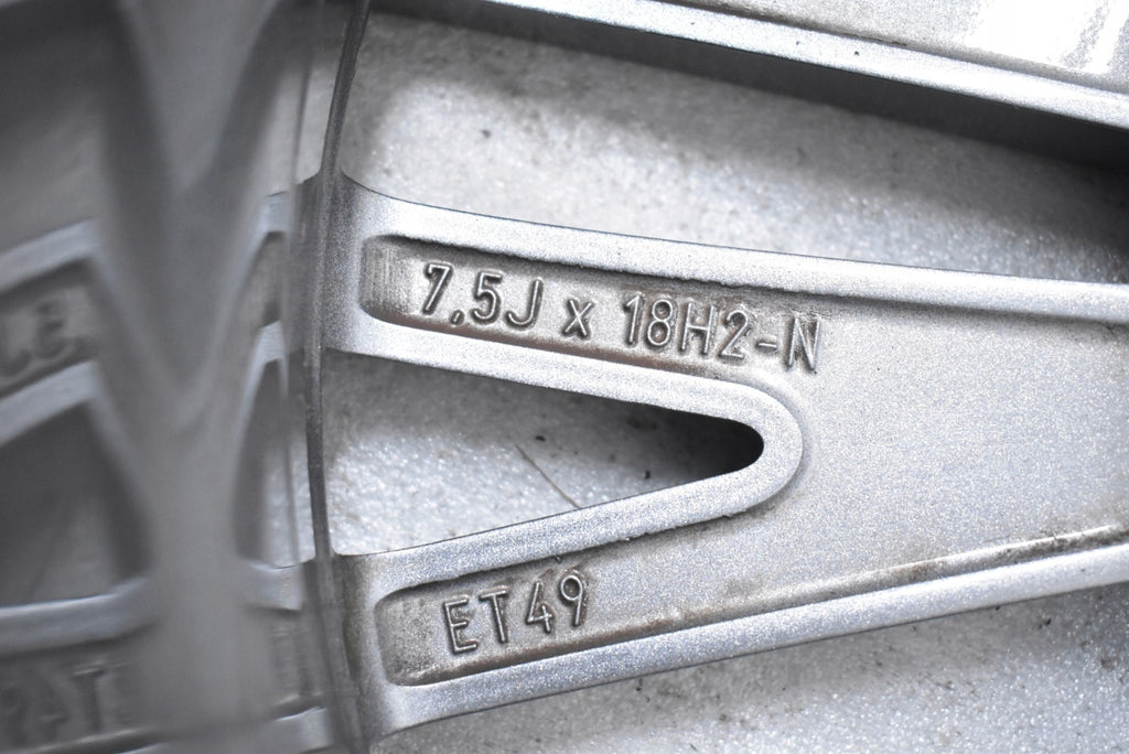 1x Alufelge 18 Zoll 7.5" 5x112 49ET Glanz Grau A1774010600 Mercedes-Benz W177 Mg FEL4288769647oh