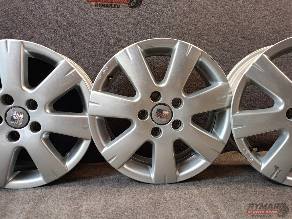 4x Alufelge 16 Zoll 6.0" 5x112 50ET Glanz Silber 1T4071496 Audi Rim Wheel FEL6305174579eq