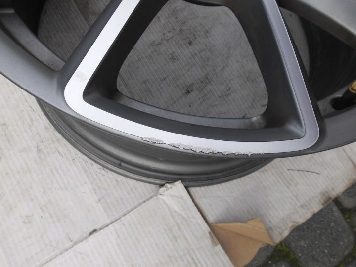 1x Alufelge 19 Zoll 8.5" 5x112 40ET Glanz Silber 8W0601025BD Audi A4 Rim Wheel FEL9808349398su