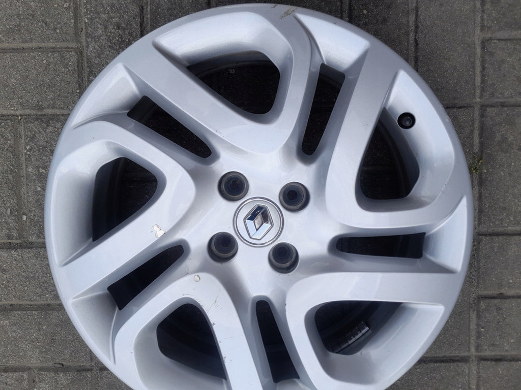 1x Alufelge 17 Zoll 6.5" 4x100 40ET Glanz Renault Captur Rim Wheel FEL7937535033os