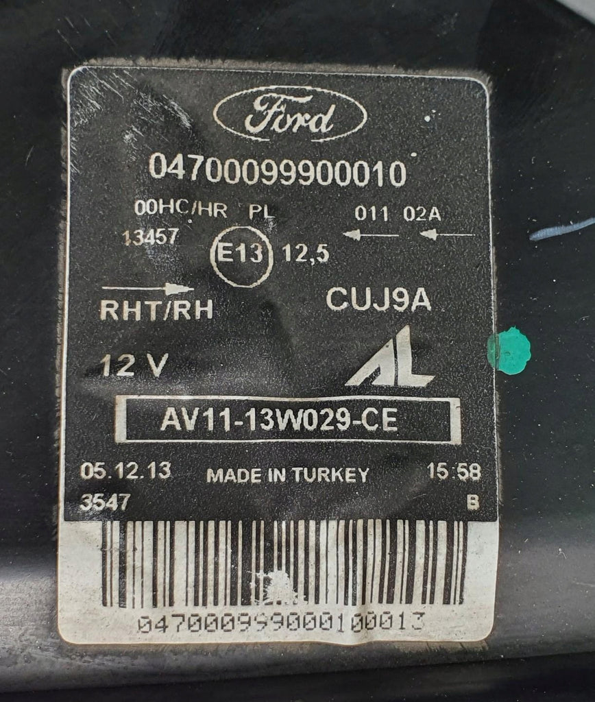 Frontscheinwerfer Ford B-Max AV11-13W029-CE Rechts Scheinwerfer Headlight SCH3780664548tr