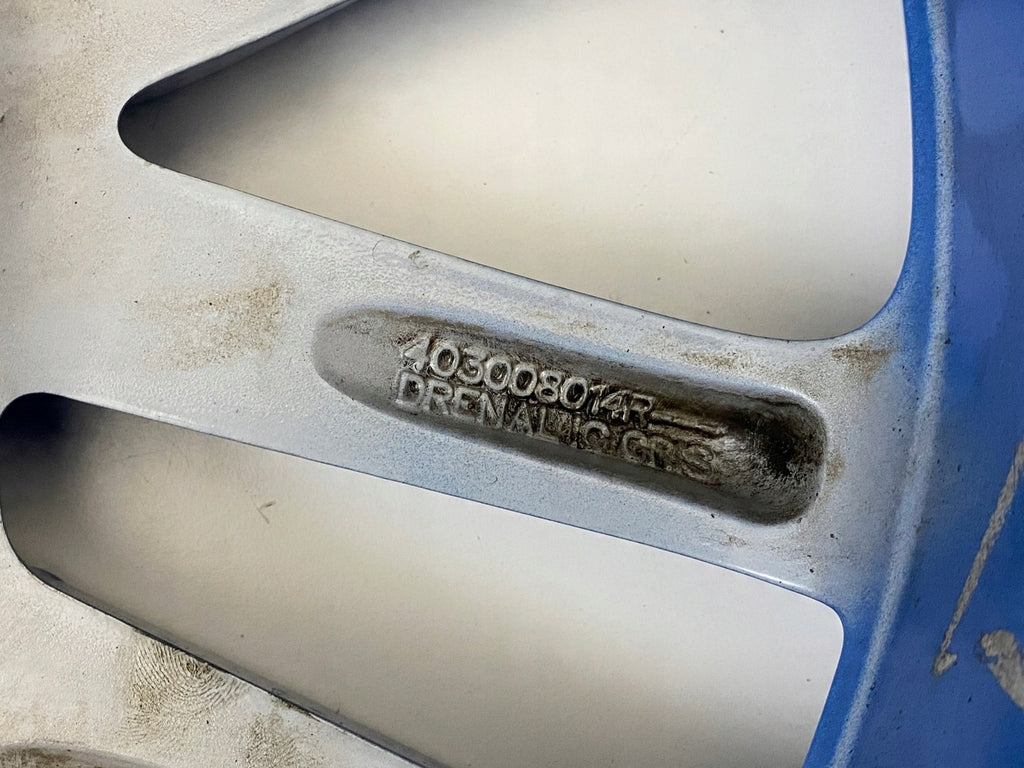 1x Alufelge 17 Zoll 7.0" 5x100 403006755R Renault Clio IV Twingo Rim Wheel