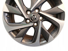 Load image into Gallery viewer, 1x Alufelge 17 Zoll 7.0" 5x114.3 50ET Glanz Schwarz 4261102L90 Toyota Corolla FEL3994343800qe
