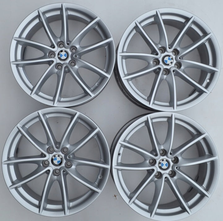 4x Alufelge 18 Zoll 7.0" 5x112 22ET Glanz Silber 6880047 BMW G22 G26 Rim Wheel FEL8155430324aj