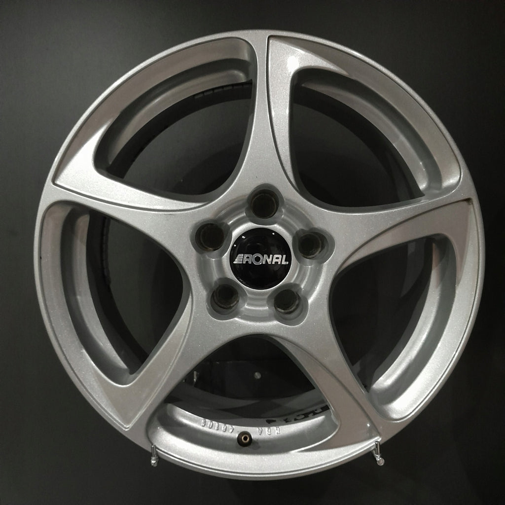 4x Alufelge 17 Zoll 7.0" 5x114.3 40ET Glanz Silber 53R7705-EX Nissan Qashqai I FEL7138526777ja
