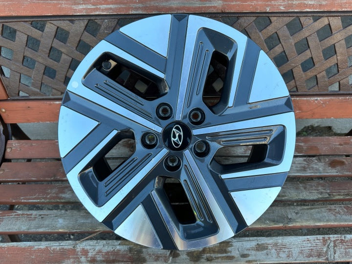 1x Alufelge 17 Zoll 7.0" 5x114.3 50ET 52910-DD100 Hyundai Kona Rim Wheel FEL8315919597qa