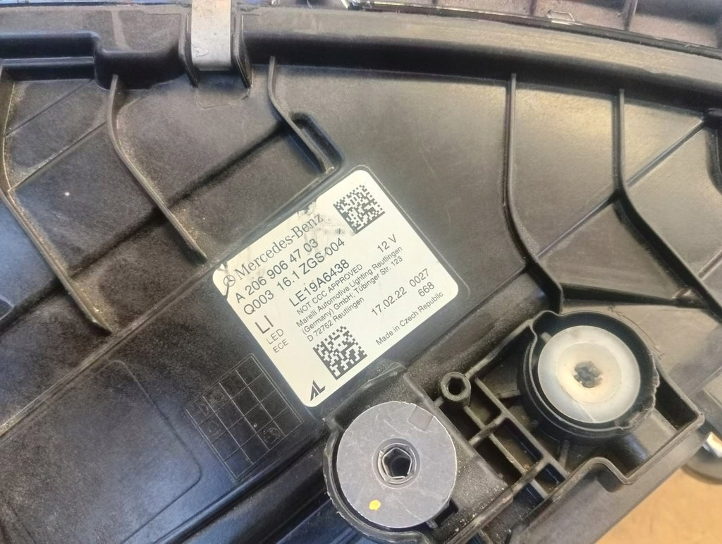 Frontscheinwerfer Mercedes-Benz A2069064703 Full LED Links Headlight SCH3357941869rf