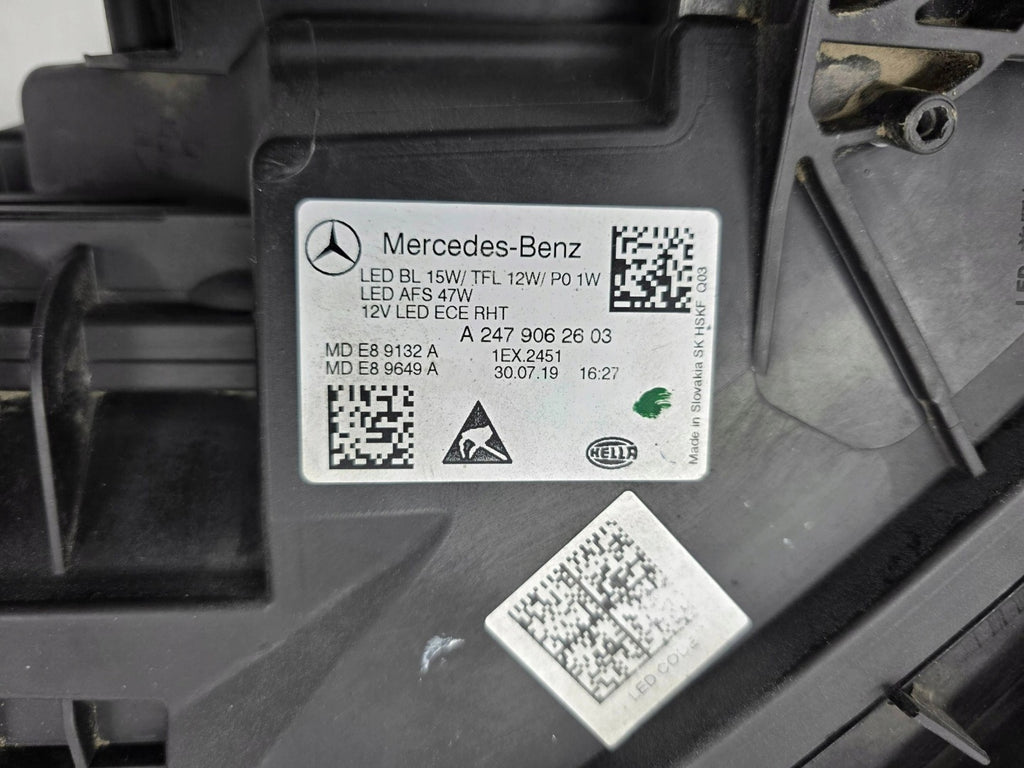 Frontscheinwerfer Mercedes-Benz W247 SPP17703 A2479062603 Rechts Headlight SCH4680798390fy