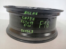 Laden Sie das Bild in den Galerie-Viewer, 1x Alufelge 19 Zoll 7.5" 5x114.3 40ET Glanz Schwarz Nissan I Rim Wheel FEL1626732825iz