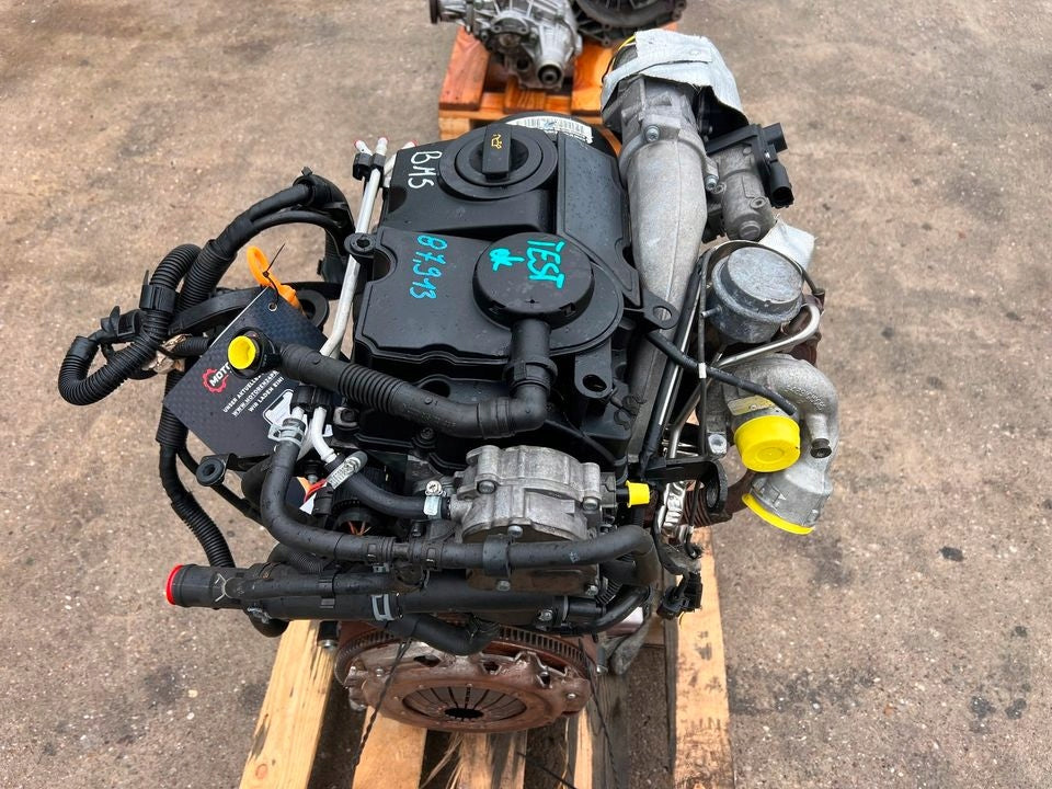 Motor Audi Seat Skoda VW BMS BWB 1.4 TDI 80PS 2008 Diesel Engine Komplett