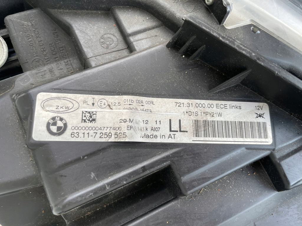 Frontscheinwerfer BMW 3 F30 F31 7259525 Bi-Xenon Ein Stück (Rechts oder Links) SCH1826839306zb