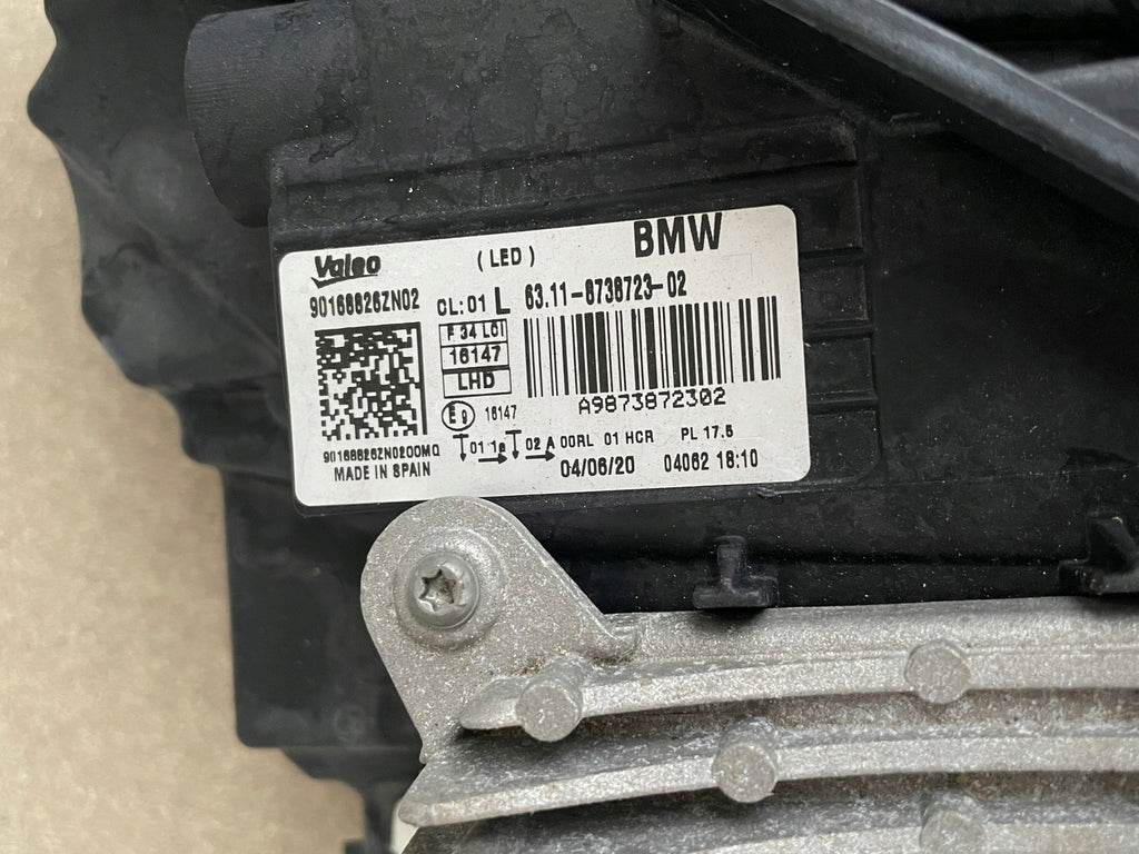 Frontscheinwerfer BMW F34 8738723 Links Scheinwerfer Headlight