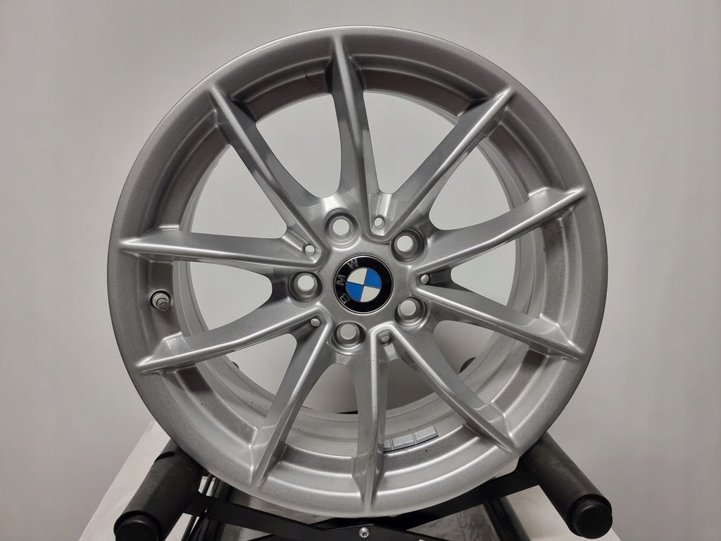 4x Alufelge 16 Zoll 6.5" 5x112 22ET Glanz Silber 6876921 BMW Rim Wheel FEL6502234305nc