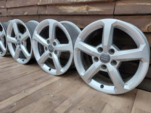 Laden Sie das Bild in den Galerie-Viewer, 4x Alufelge 16 Zoll 6.5" 5x112 43ET Glanz Silber 81A601025 Audi A4 A3 Rim Wheel FEL5952866774xo