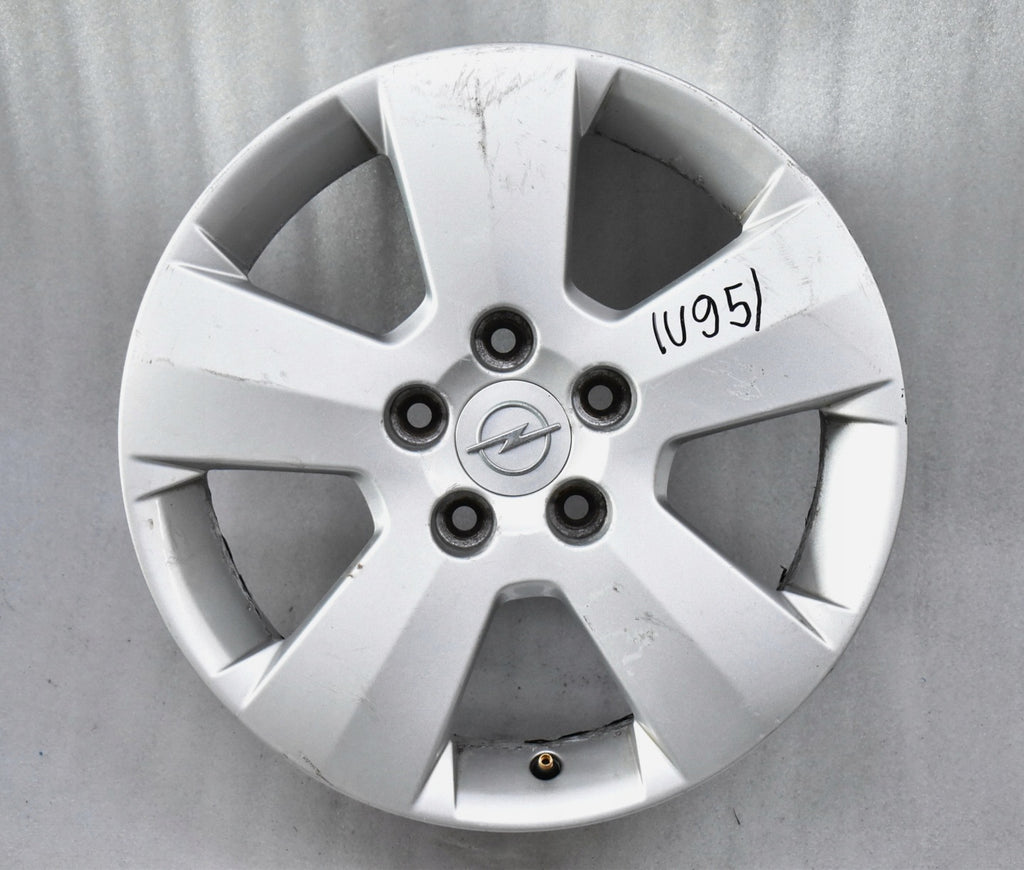1x Alufelge 16 Zoll 6.5" 5x110 41ET Glanz Silber Opel Signum Vectra C Rim Wheel FEL5873019157rh