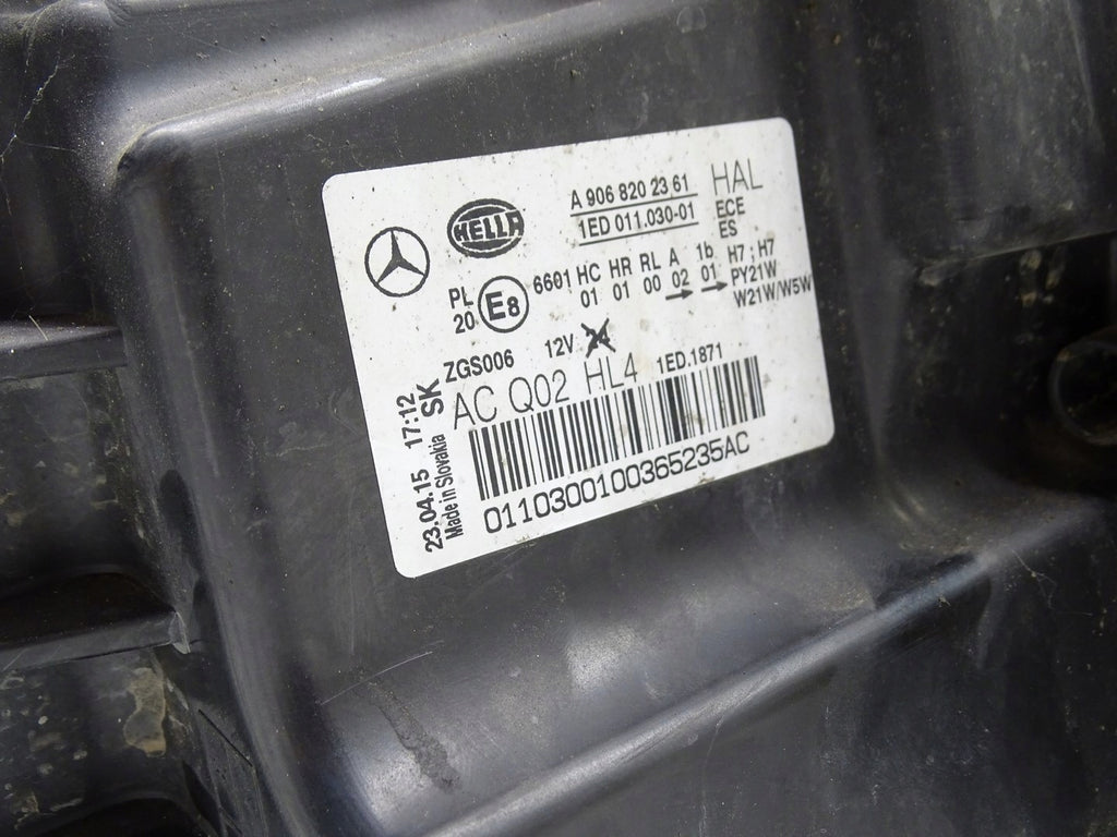 Frontscheinwerfer Mercedes-Benz Sprinter 906 9068202361 Links Headlight SCH1557121347ki
