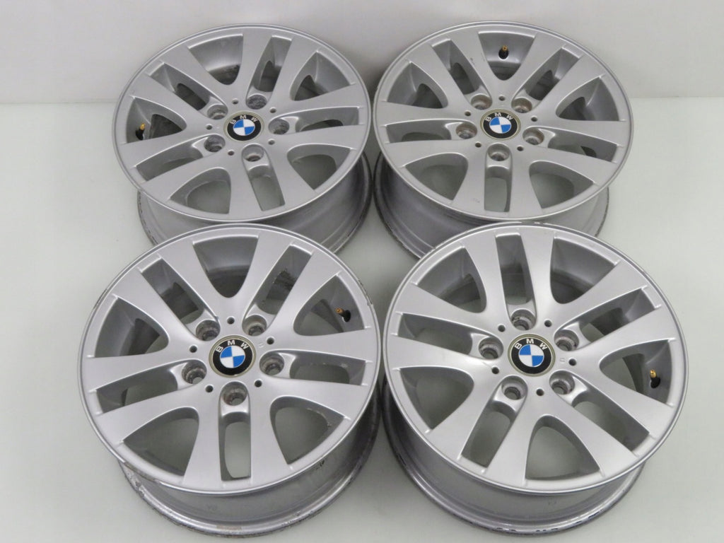 4x Alufelge 16 Zoll 7.0" 5x120 34ET Glanz Silber 6775595 BMW 3 E46 E90 Rim Wheel FEL5685459810ni