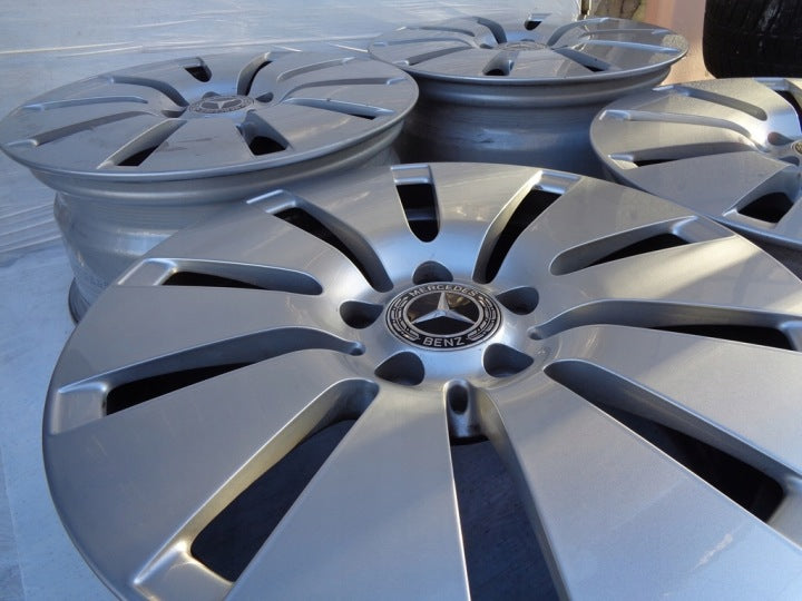 4x Alufelge 17 Zoll 7.0" 5x112 48 5ET A2054012100 Mercedes-Benz Rim Wheel FEL3907647304uu