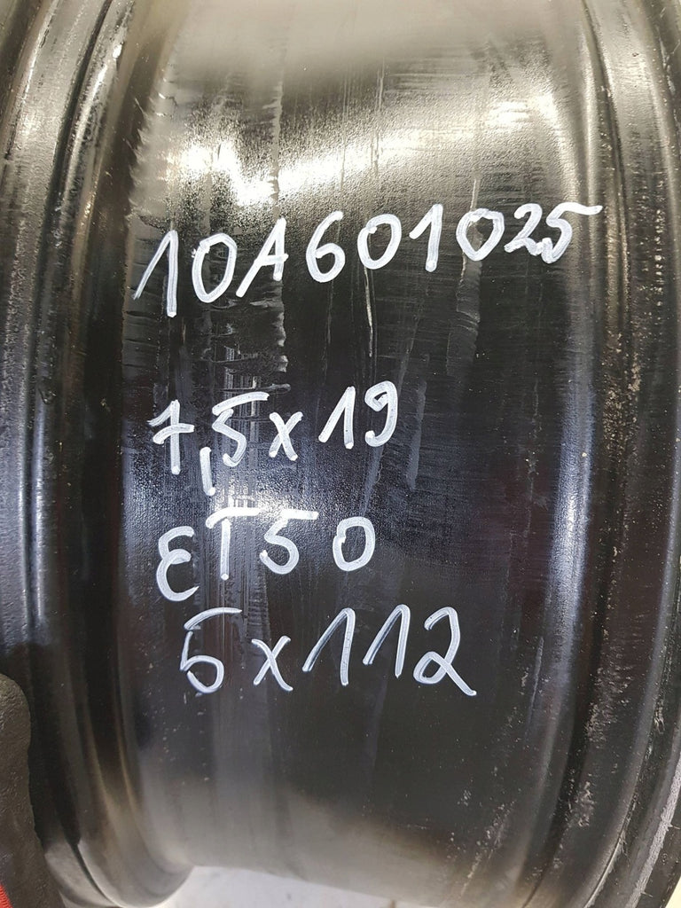 1x Alufelge 19 Zoll 7.5" 5x112 50ET 10A601025J VW Id.3 Rim Wheel FEL9522699261sb