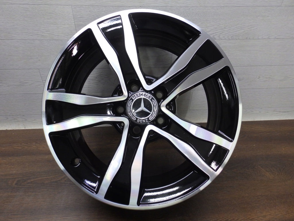 4x Alufelge 17 Zoll 7.0" 5x112 48 5ET Glanz A2054010800 Mercedes-Benz A205 FEL1925173991me