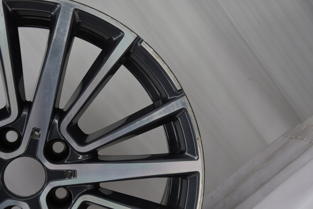 1x Alufelge 18 Zoll 8.0" 5x112 57ET Glanz Graphit 6851786 BMW 1 Mg Rim Wheel