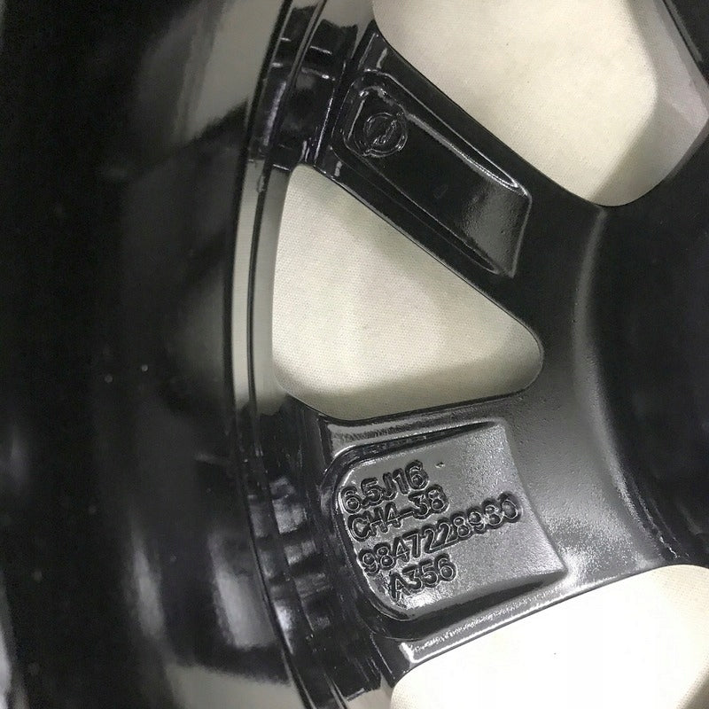 1x Alufelge 16 Zoll 6.5" 4x108 38ET 9847228980 Opel X Rim Wheel