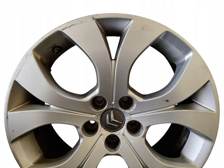 4x Alufelge 17 Zoll 7.0" 5x108 Glanz Silber 9656877580 Citroën C5 Iii Rim Wheel FEL9168945881nk